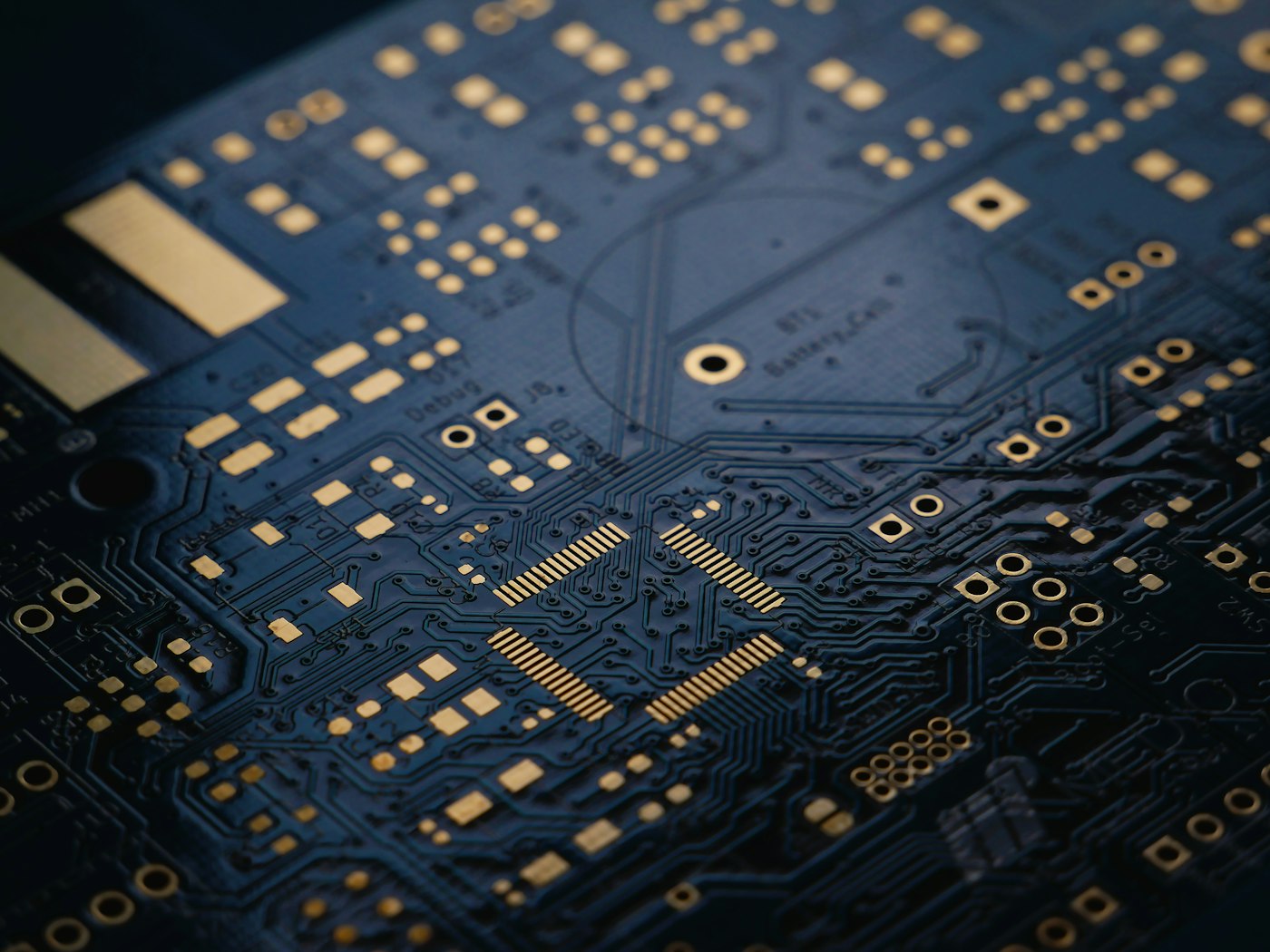 Close-up detail of wireless network hardware